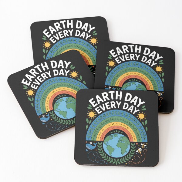 Item preview, Earth Day Rainbow Cute designed and sold by morecondtiwhip.