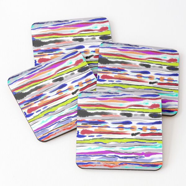 Item preview, Rhythms in Motion – Layered Lines of Color designed and sold by Fun In The Sun .