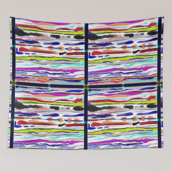 Item preview, Rhythms in Motion – Layered Lines of Color designed and sold by Fun In The Sun .