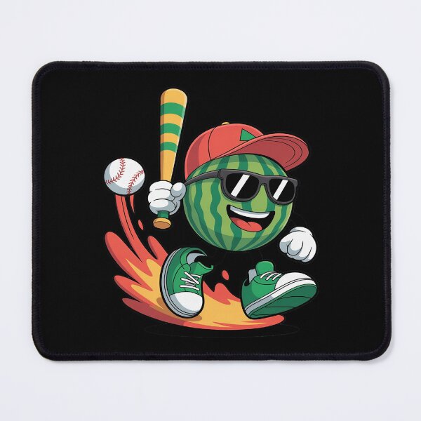 Item preview, Funny Watermelon Playing Baseball Watermelon Day Summer Boys designed and sold by HORIZBoutique.