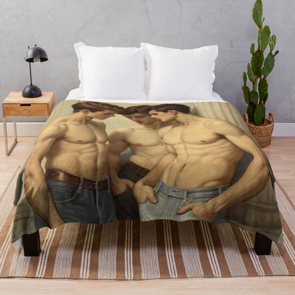 Item preview, Three Shirtless Guys: A Desire and Tension designed and sold by gayishdesign.