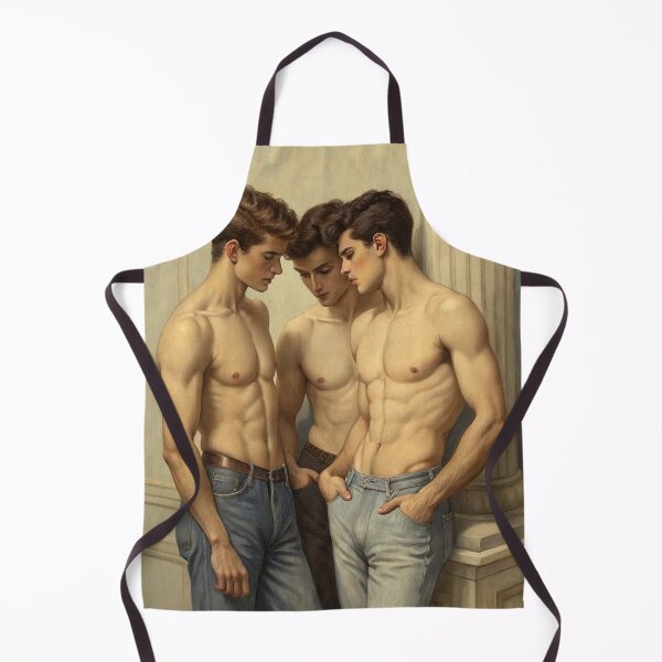 Item preview, Three Shirtless Guys: A Desire and Tension designed and sold by gayishdesign.