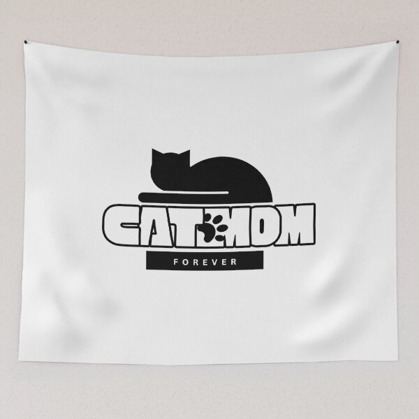 Item preview, Black Cat Mom Forever - Funny Cat Lover Gift designed and sold by Artycom.