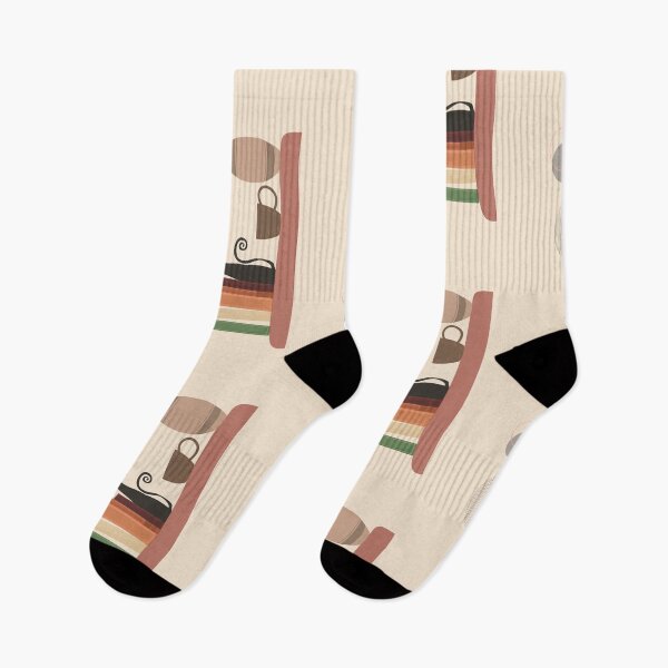 Item preview, Quiet Coffee Shelf – Cozy Minimalist Cat & Coffee Art designed and sold by LazyDuo.