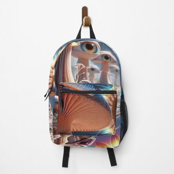 Item preview, Psychedelic Mushroom Eye Forest – Trippy Surreal AI Art designed and sold by garrett024.