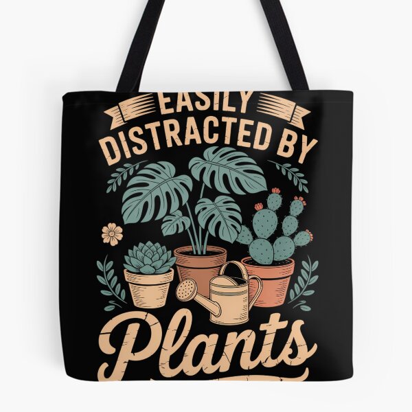 Item preview, Easy to Distract by Plants Flowers designed and sold by saresublete.