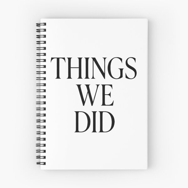 Item preview, Things We Did designed and sold by Art for Every Person.