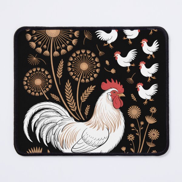 Item preview, Farmer Bird Flower Farm Animal Chicken designed and sold by saresublete.