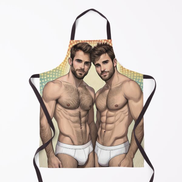 Item preview, Pop Art Male Duo: Radiant Masculine Charm designed and sold by gayishdesign.