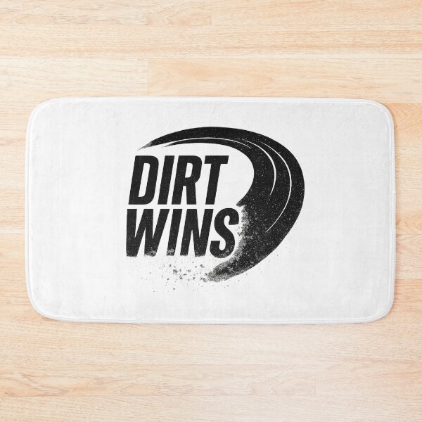 Item preview, DIRT WINS - Brutalist Speedway Graphic designed and sold by MKreative Studio.