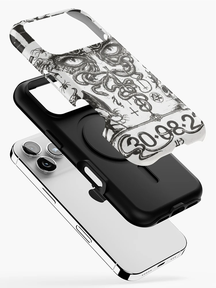 Thumbnail 2 of 4, iPhone Case, The Evil Rave Ritual designed and sold by Matinez Pink.