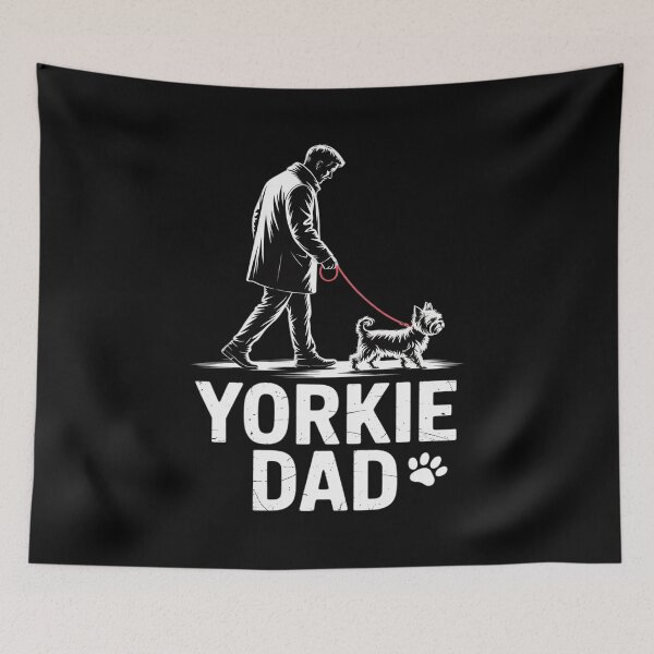 Item preview, Funny Yorkie Dad Gifts For men Best Yorkshire Dad Father Pun designed and sold by HORIZBoutique.