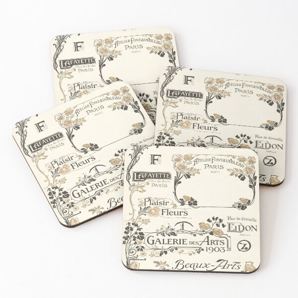 Item preview, Parisian Flourish designed and sold by Matinez Pink.