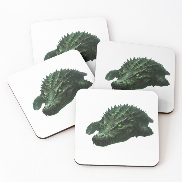 Item preview, Venom Forest Crocodile – Dark Fantasy Creature Art designed and sold by NeoTeeFusion.
