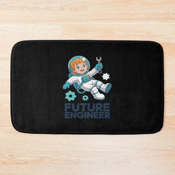 Item preview, Future Engineer Astronaut Girl Wrench Gear STEM Space designed and sold by HORIZBoutique.