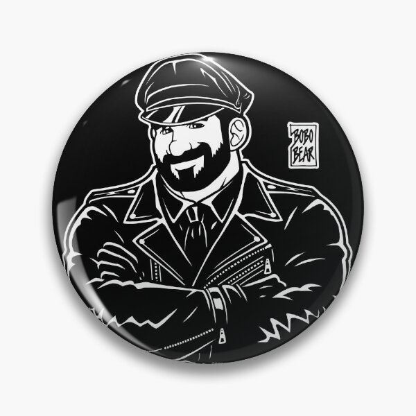 Item preview, Adam Likes Crossing Arms In Full Leather - Lineart designed and sold by bobobear.