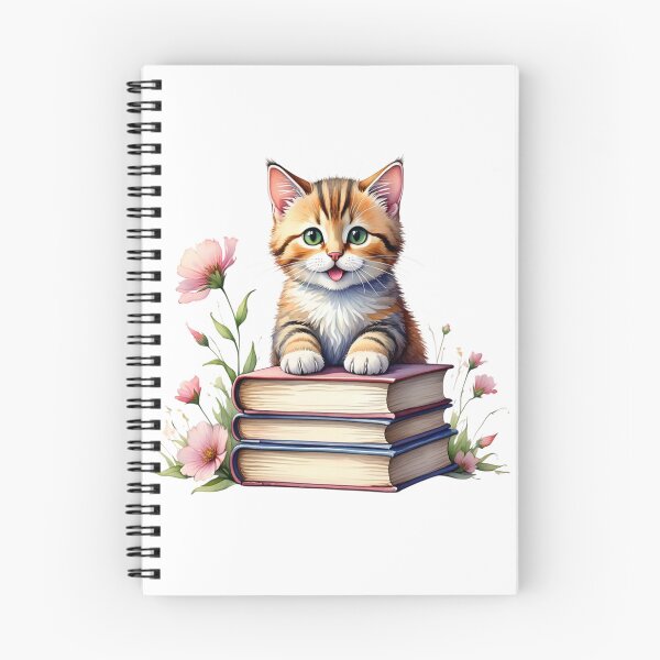 Item preview, Books and cat designed and sold by JIGUWORLD.