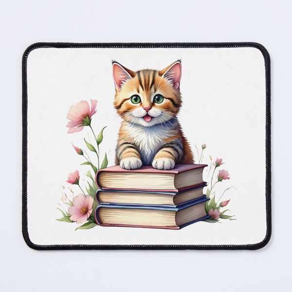 Item preview, Books and cat designed and sold by JIGUWORLD.