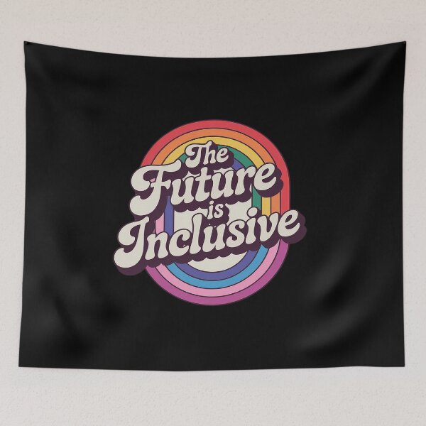 Item preview, Future is Inclusive Rainbow Pride Month Toddler LGBTQ+ designed and sold by HORIZBoutique.