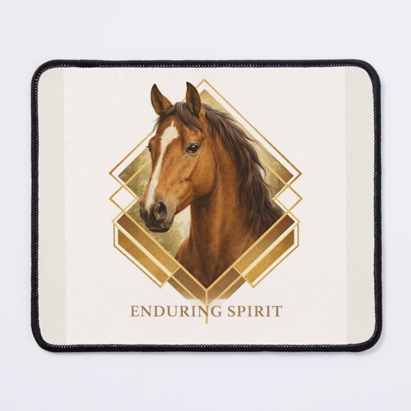 Item preview, Horse – Enduring Spirit | Strength, Freedom & Resilience Art designed and sold by GeoWild Designs.