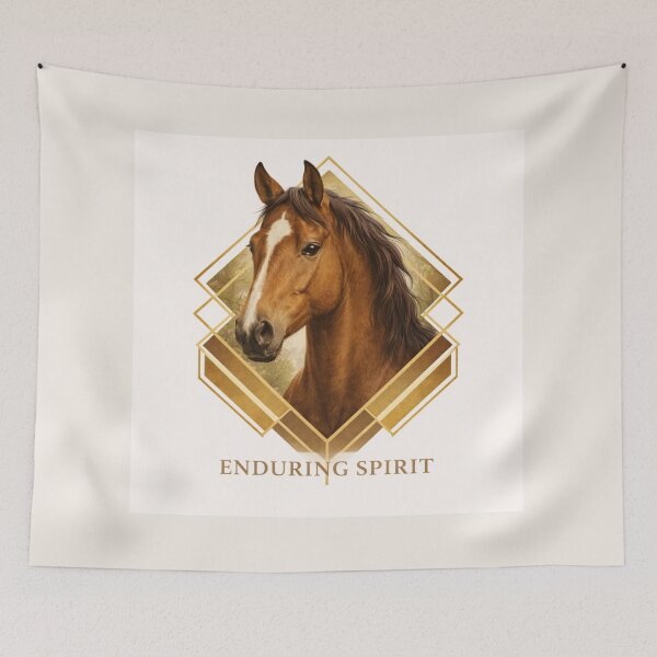 Item preview, Horse – Enduring Spirit | Strength, Freedom & Resilience Art designed and sold by GeoWild Designs.