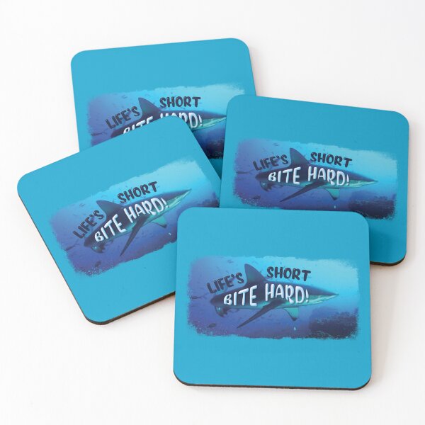 Item preview, Life's Short, Bite Hard designed and sold by Trexyca Artworks Store.