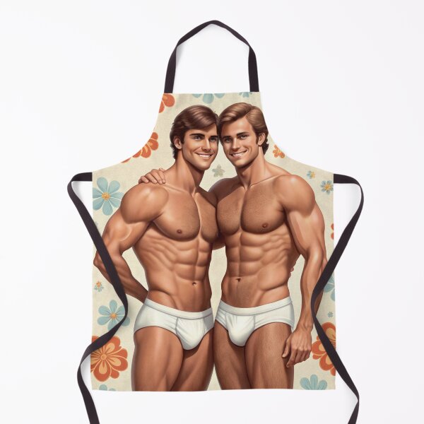 Item preview, Vintage Vibe: Cheerful Floral Male Partnership designed and sold by gayishdesign.