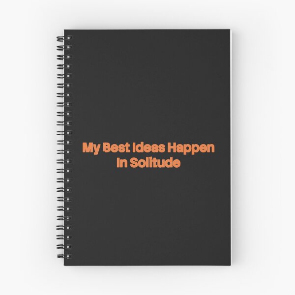 Item preview, My Best Ideas Happen In Solitude Coder designed and sold by Repulsiveblock.
