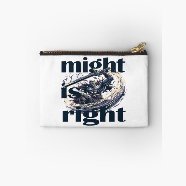 Item preview, Might Is Right – Epic Warrior Strength & Power Motivation Design designed and sold by Sushikidsntod.