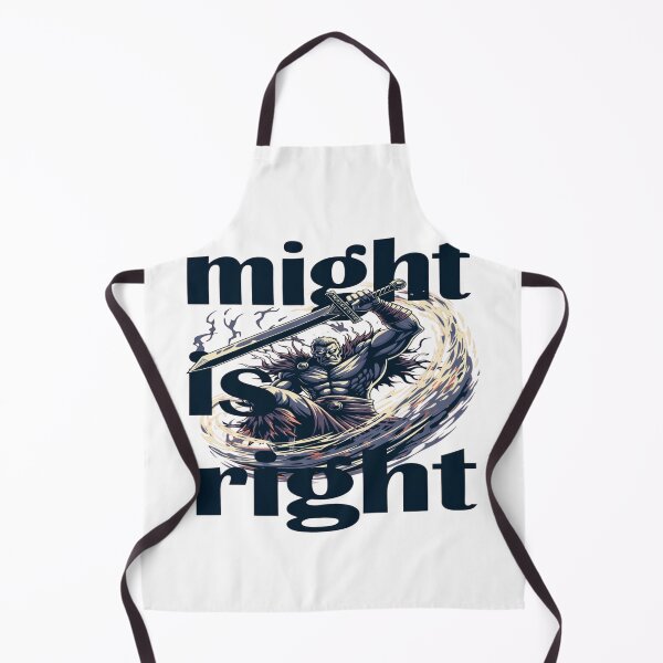 Item preview, Might Is Right – Epic Warrior Strength & Power Motivation Design designed and sold by Sushikidsntoddlers.