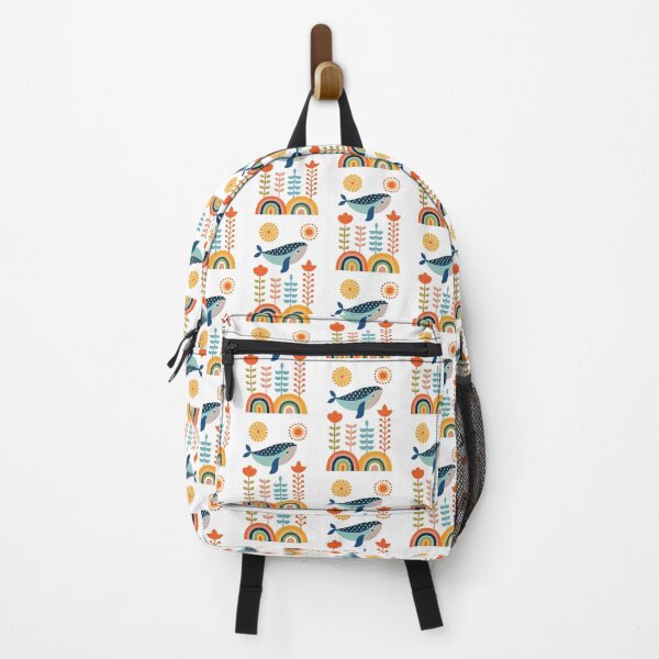 Item preview, Playful Whale Among Geometric Shapes designed and sold by paulrommer.