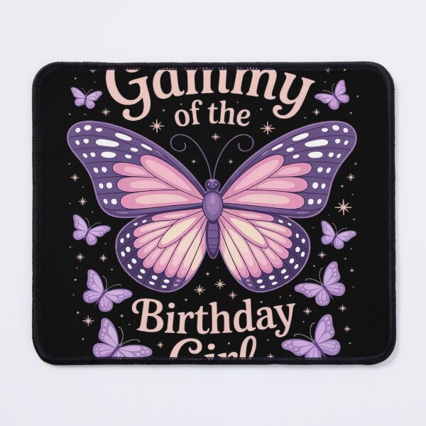 Item preview, Gammy of Birthday Girl Butterfly Party Matching Family designed and sold by FluoroWave.