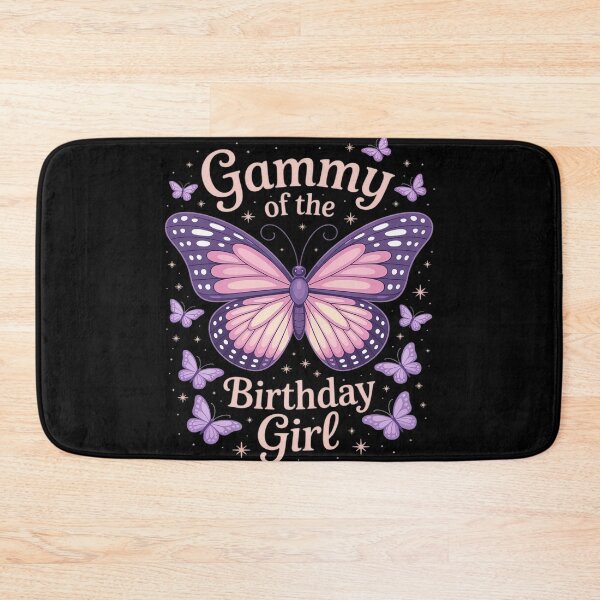 Item preview, Gammy of Birthday Girl Butterfly Party Matching Family designed and sold by FluoroWave.