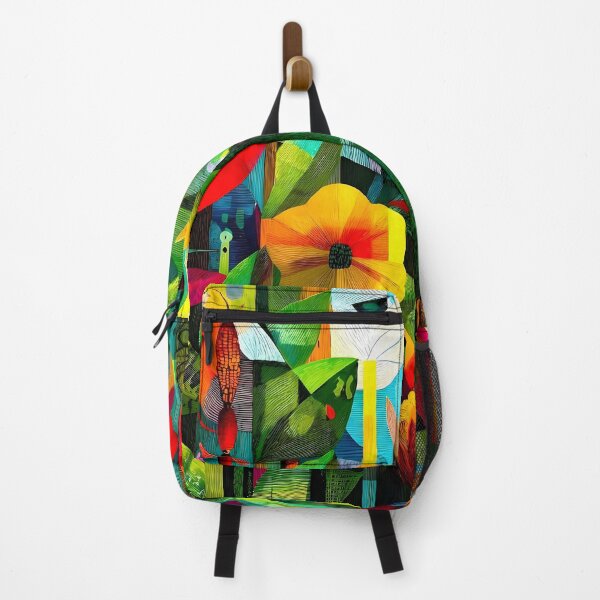 Item preview, Colorful Abstract Garden Modern Floral Art designed and sold by Velvetia.