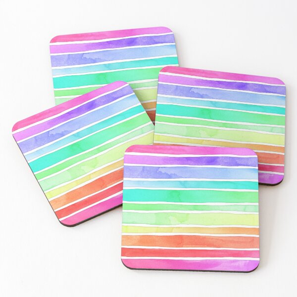 Item preview, Ever So Bright Rainbow Stripes designed and sold by micklyn.