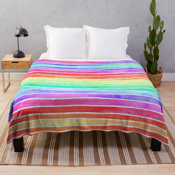 Item preview, Ever So Bright Rainbow Stripes designed and sold by micklyn.