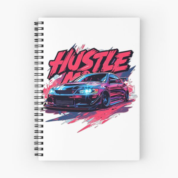 Item preview, HUSTLE MODE – Streetwear Graffiti Motivation Neon Typography designed and sold by GO TRENDY.