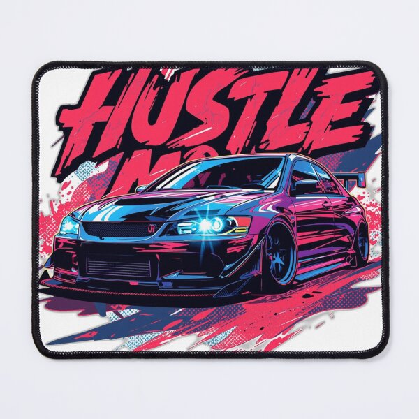 Item preview, HUSTLE MODE – Streetwear Graffiti Motivation Neon Typography designed and sold by GO TRENDY.