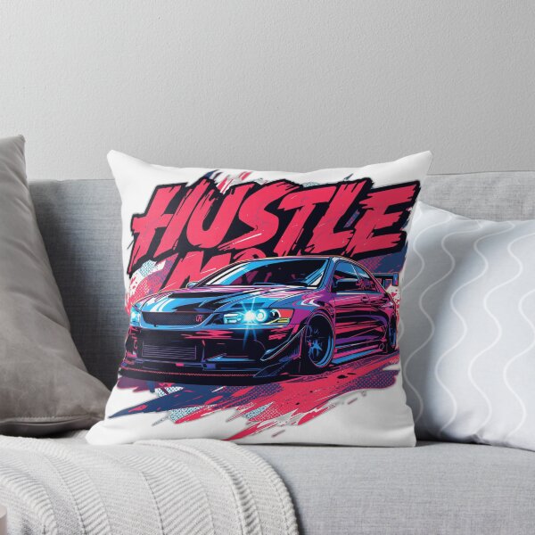 Item preview, HUSTLE MODE – Streetwear Graffiti Motivation Neon Typography designed and sold by GO TRENDY.