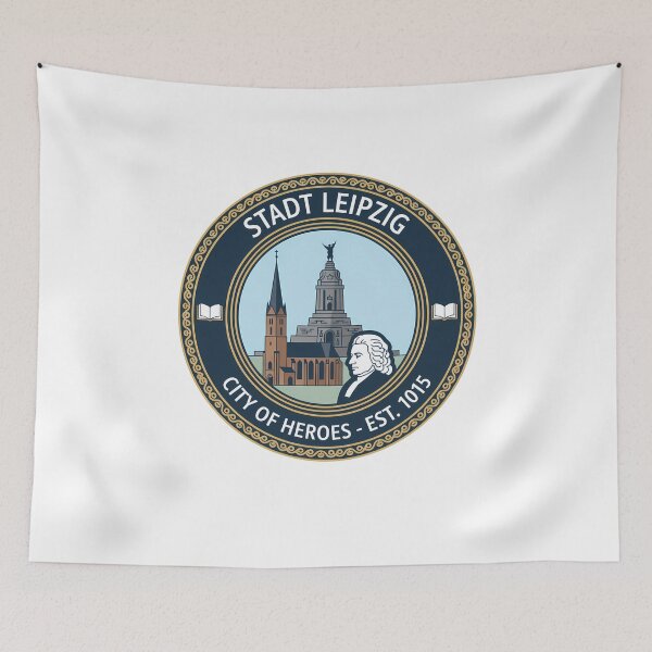 Item preview, Leipzig City Heroes Emblem Germany Bach designed and sold by k3rstman1.