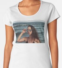 Carrie - Beach View 2 Women's Premium T-Shirt