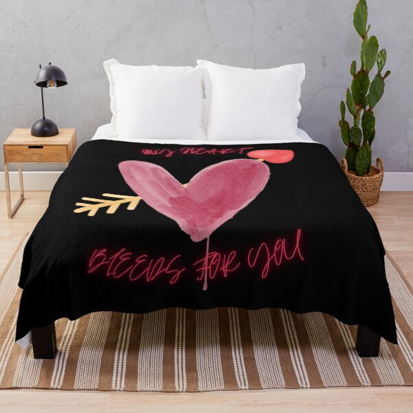 Item preview, My Heart Bleeds For You Valentine Graphic designed and sold by ErosFashions.