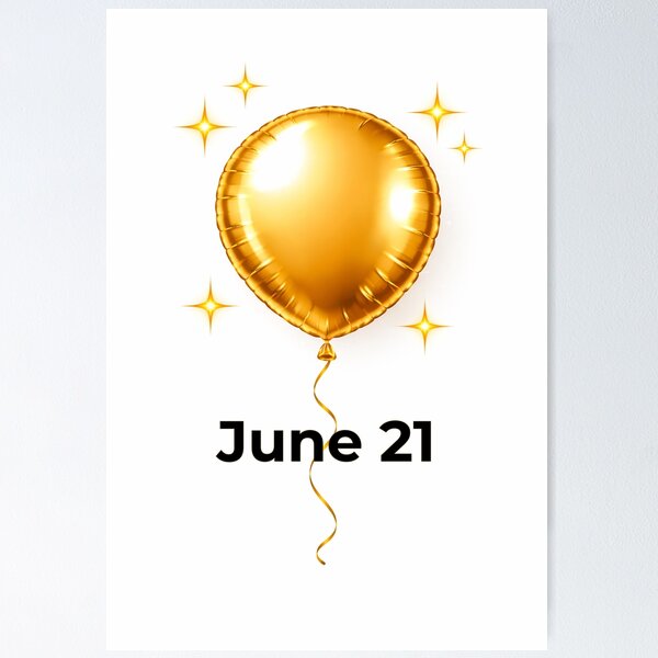 Item preview, Balloon - June 21 designed and sold by ariksworld.