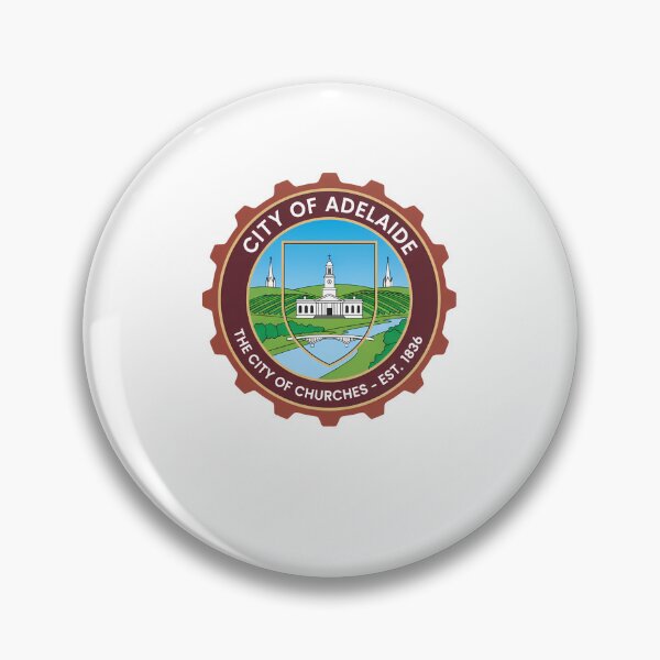Item preview, Adelaide City of Churches Official Emblem Vintage Style designed and sold by k3rstman1.