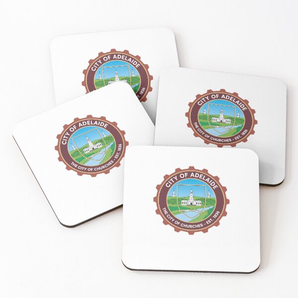 Item preview, Adelaide City of Churches Official Emblem Vintage Style designed and sold by k3rstman1.
