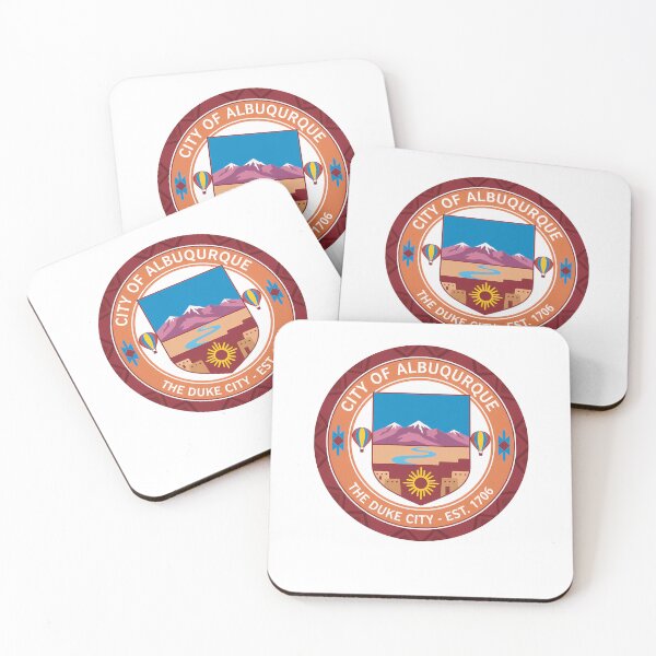 Item preview, Albuquerque City Emblem New Mexico Duke City 1706 designed and sold by k3rstman1.