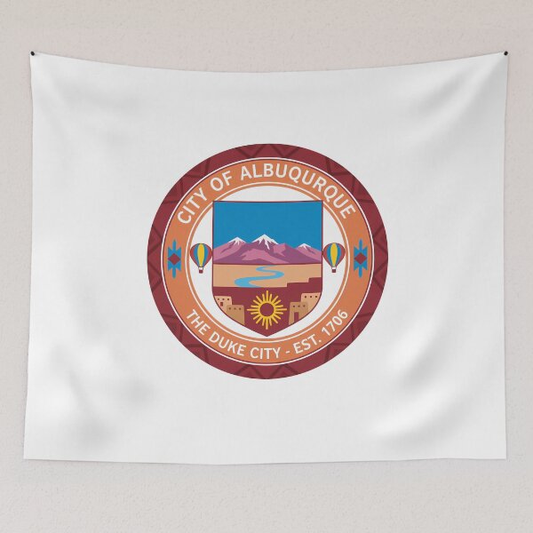 Item preview, Albuquerque City Emblem New Mexico Duke City 1706 designed and sold by k3rstman1.