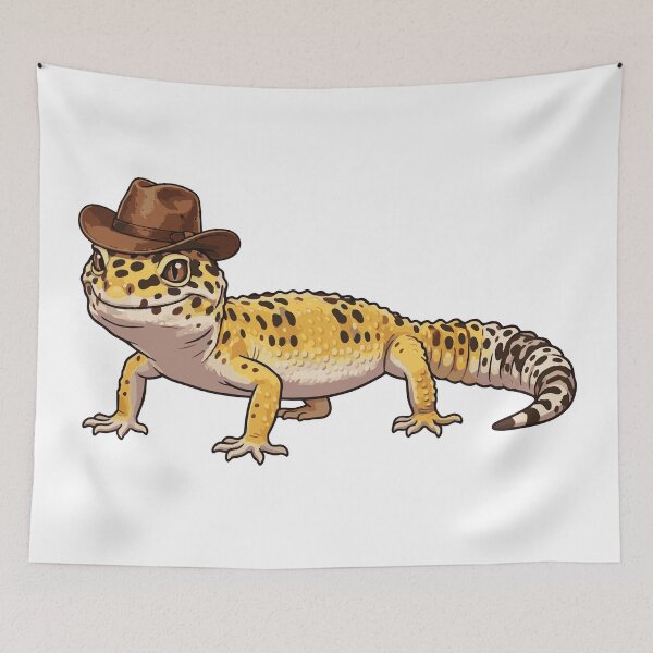 Item preview, Sheriff of Snack Town Cowboy Lizard designed and sold by Petzzz.