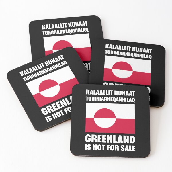 Item preview, KALAALLIT NUNAAT TUNINIARNEQANNILAQ GREENLAND IS NOT FOR SALE designed and sold by ProgressiveMob.