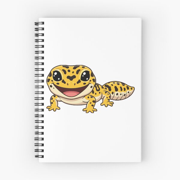 Item preview, Just Happy To Be Here Cute Leopard Gecko designed and sold by Petzzz.